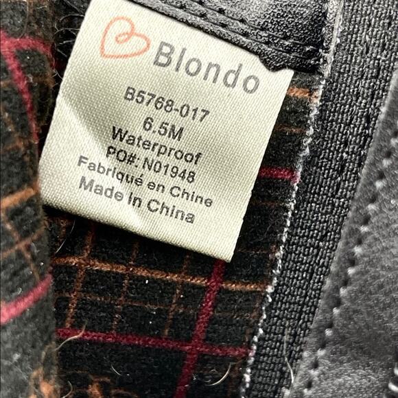 Blondo Women's Laureece Waterproof Booties black leather size 6.5 - Picture 11 of 15